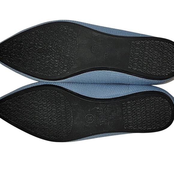 Vivaia Aria 5° Pointed-Toe Ballet Flats, Denim Blue, 37 - Picture 6 of 8